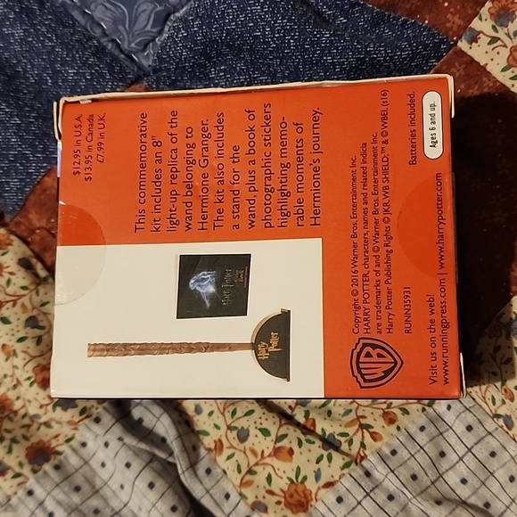 Harry Potter Hermione's Wand With Sticker Kit Deluxe Mega Kit - Picture 3 of 4